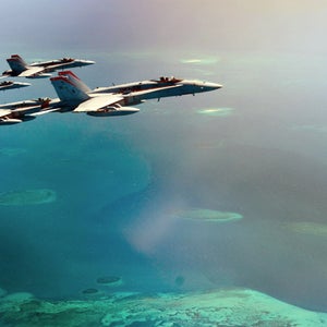 Jets can fly over the sea, but soon the sea may be able to help jets fly.