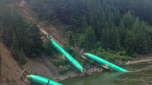 Wiley E. Waters Josh Flanagan Missoula Montana Boeing Boeing 747 Boeing 737 train derailment Montana Rail Link Montana FWP Montana Fish Wildlife and Parks Christine Oschell Pat Saffel Clark Fork Alberton Gorge