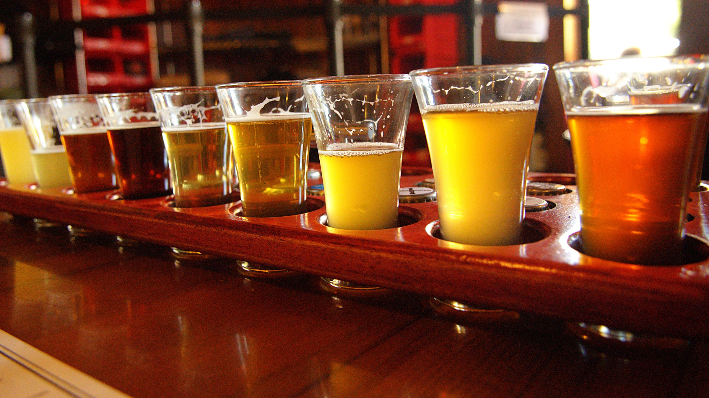 Beer, beer, on the bar, who's the sourest one of all?