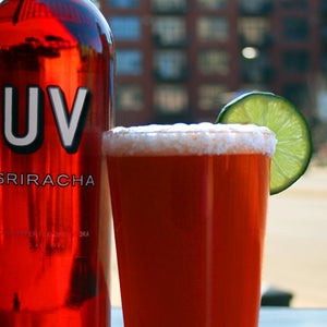 Sriracha vodka: potentially delicious in Bloody Mary's.