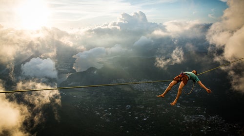 Brazil World Cup high line slack line viewfinder outside online