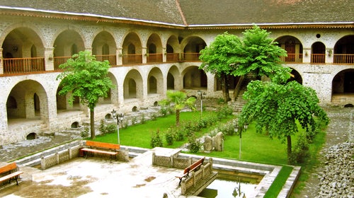 Caravanserai Hotel sheki Azerbaijan