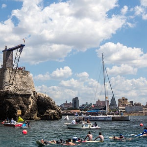 cliff diving havana cuba viewfinder diving