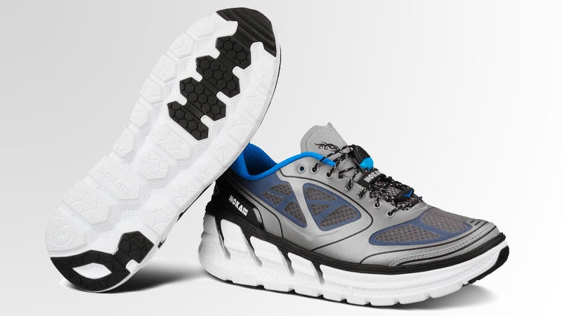 HOKA ONE ONE Conquest maximalist cushion road running outside outside magazine outside online Rmat® midsole race-lace system