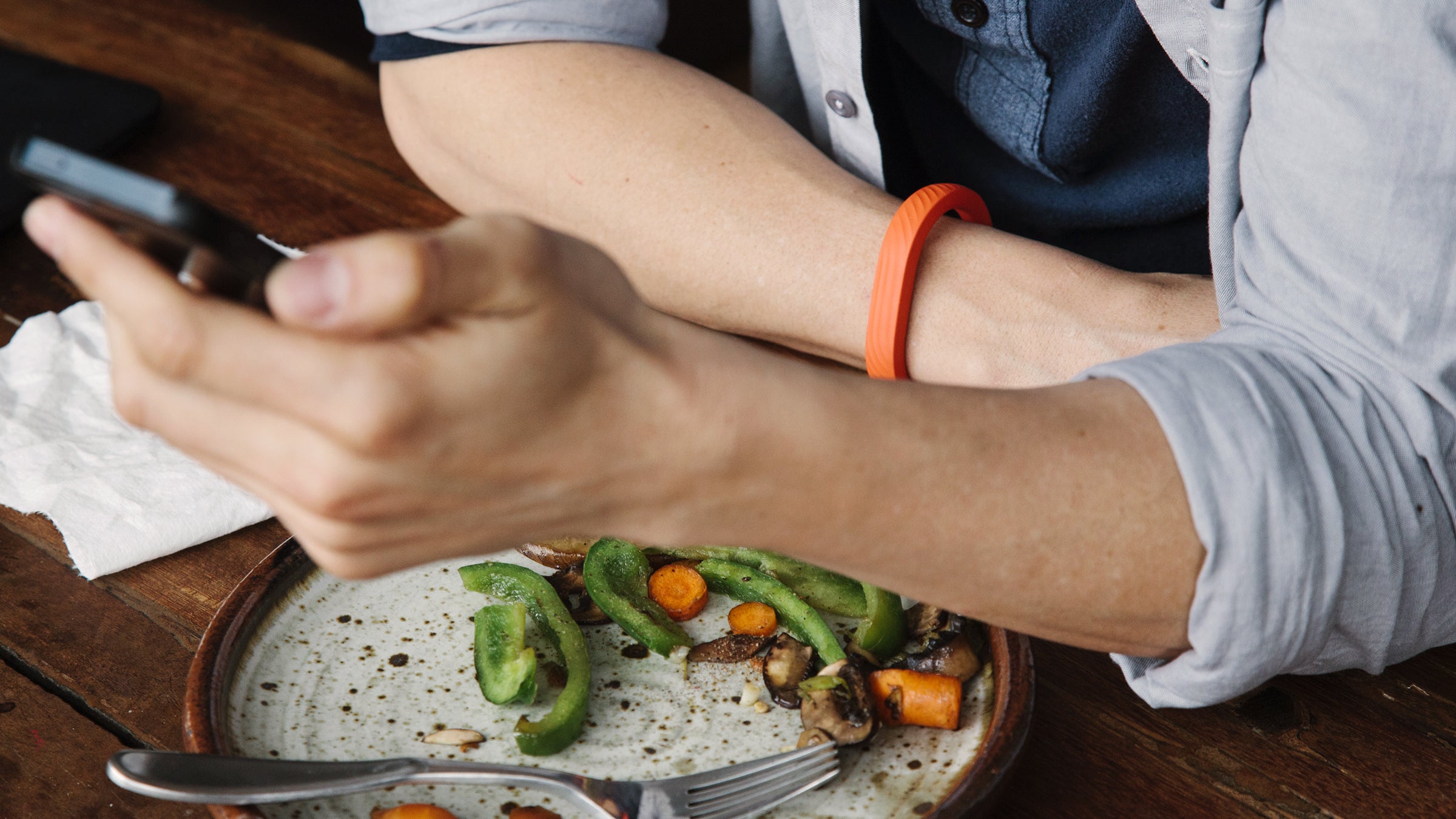 Eat up—and don't forget to share it with Jawbone.