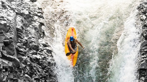 kayaking sitting eight percent outside magazine outside online muscle contraction whitewater waterfall kayak