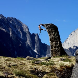 viewfinder canada climbing overhang