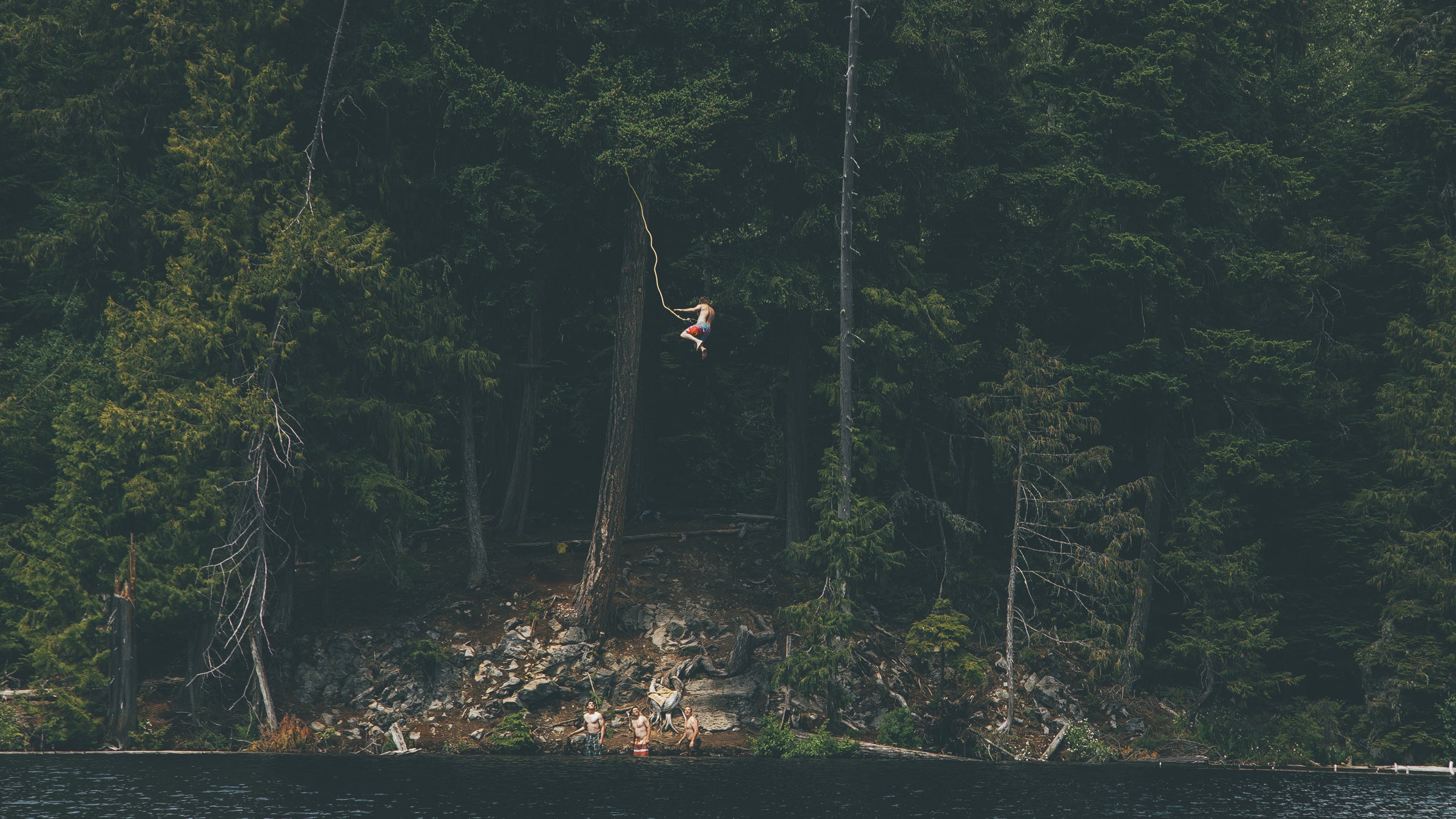 rope swing photography PNW Outside Online