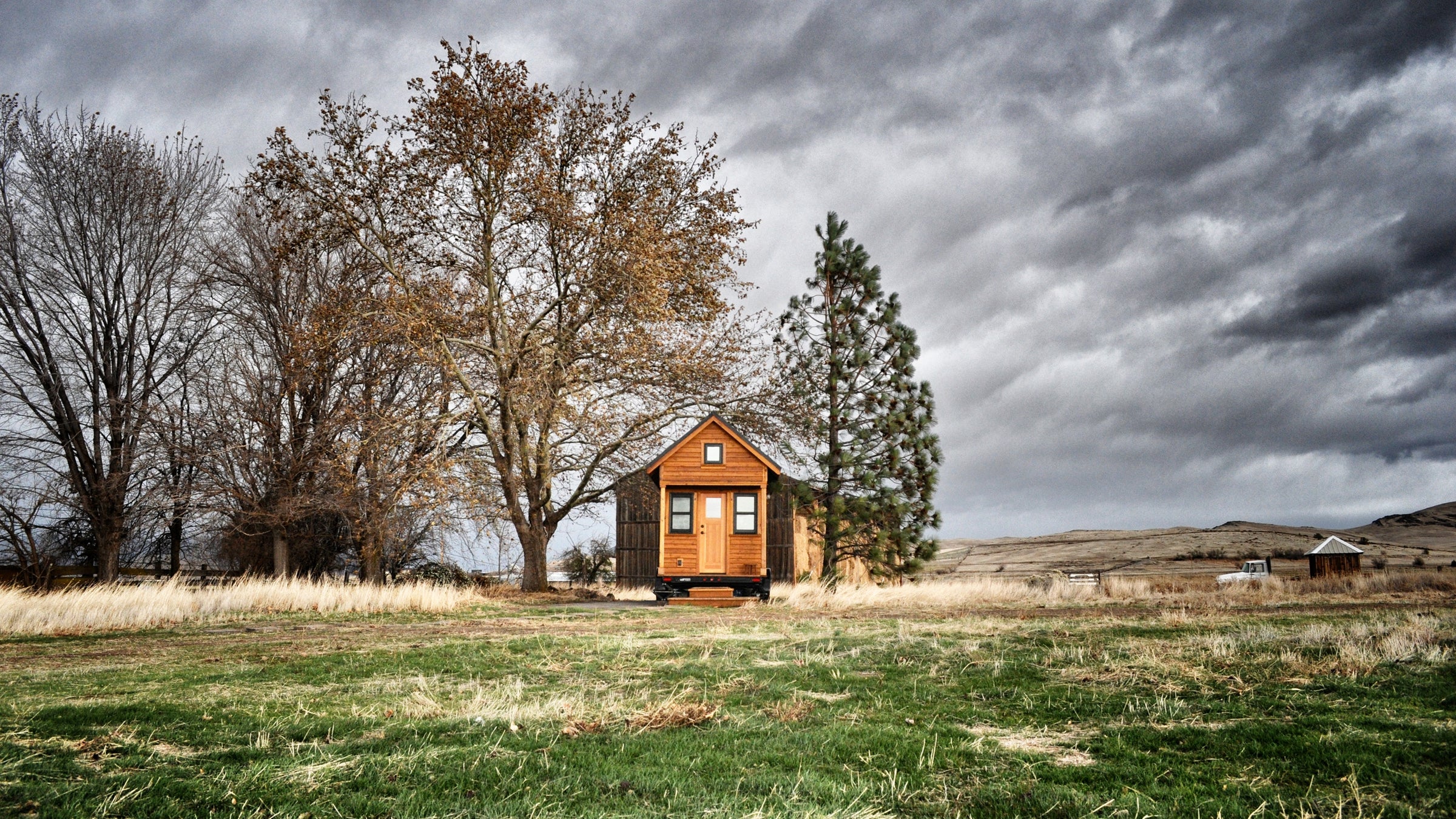 tiny house tiny home microhome microhouse build your dream house sustainable living sustainability tiny: a story about living smal hartsel colorado windstorm tammy strobel outside online outside magazine shelter base camp gear shed