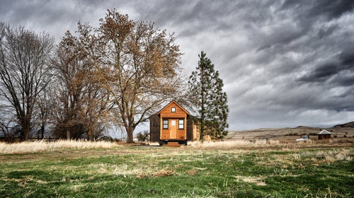 tiny house tiny home microhome microhouse build your dream house sustainable living sustainability tiny: a story about living smal hartsel colorado windstorm tammy strobel outside online outside magazine shelter base camp gear shed
