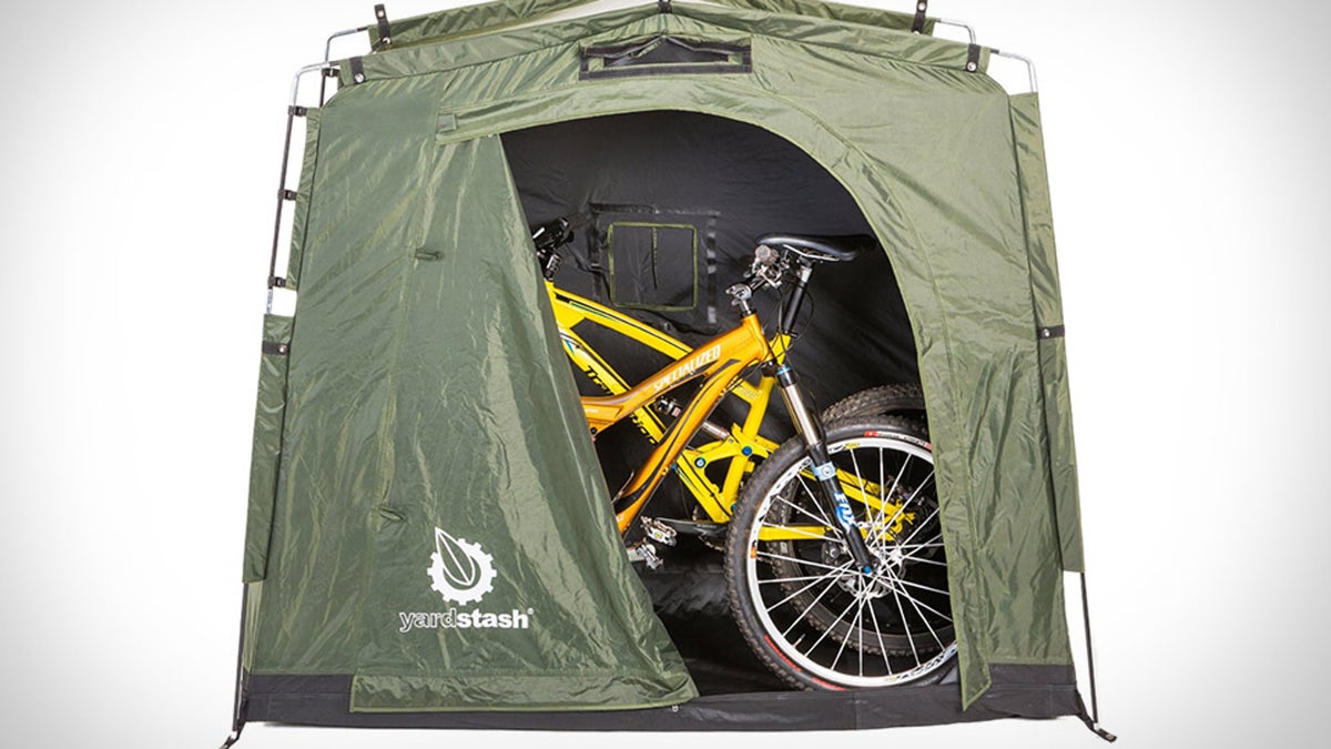 yardstash iii portable outdoor storage tent