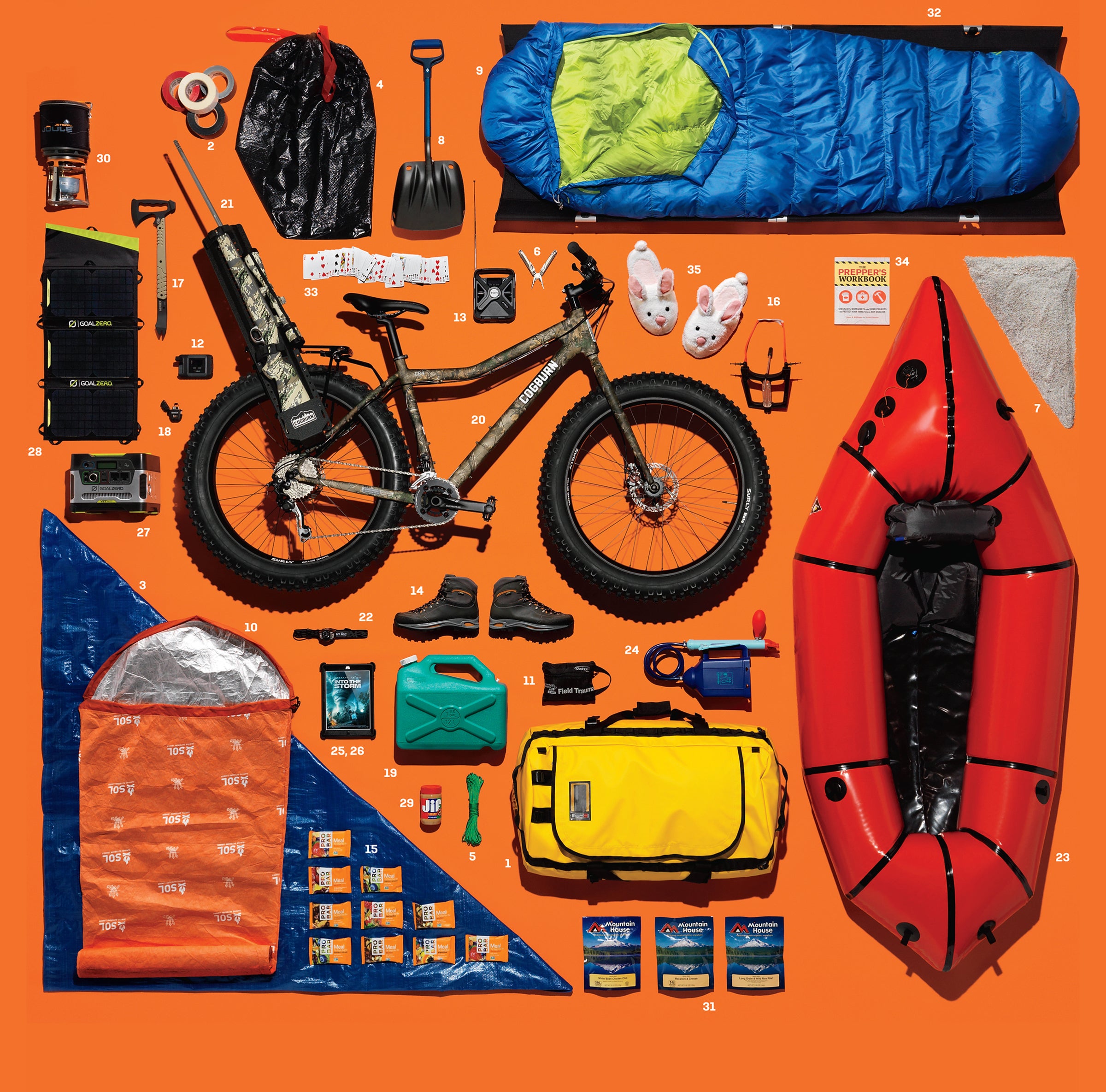 The 35-Piece Ultimate Survival Kit
