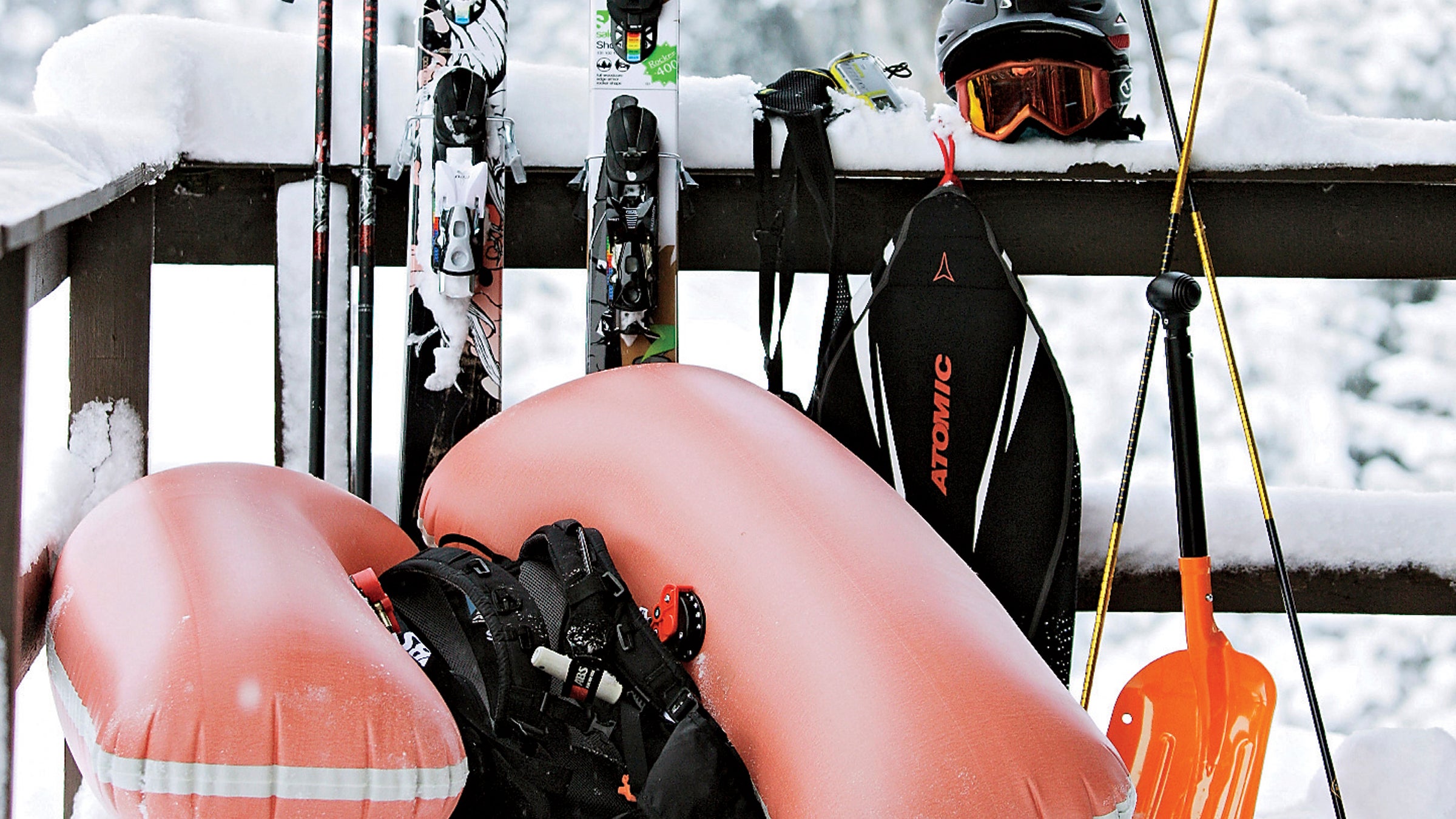 avalanche airbag skiing safety survival outside