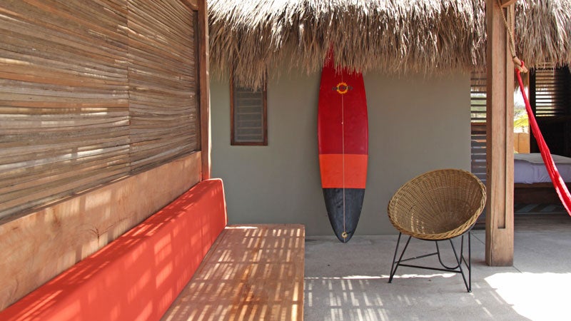 Oaxaca; Mexico; Hotel Escondido; Puerto Escondido; Pacific Ocean; mezcal; mole; Grupo Habita; El Adoquin; Mexican Pipeline; surf town; refuge; beach; base camp; escapes; outside magazine; outside online; chris clayton; Zicatela Beach; beach bungalow; surfboard