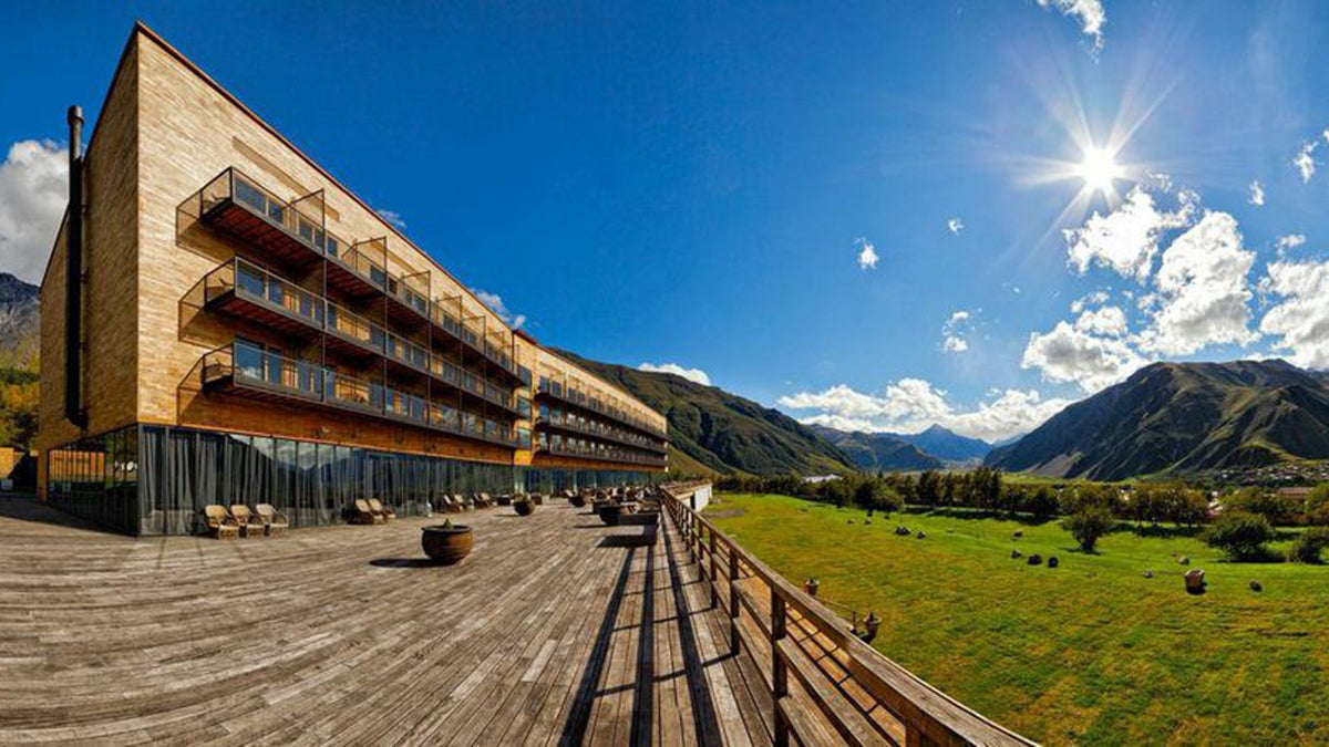 A Contemporary Camp in the Caucasus