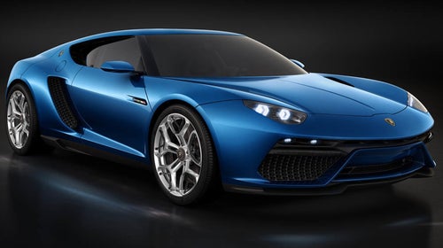 lamborghini hybrid concept car