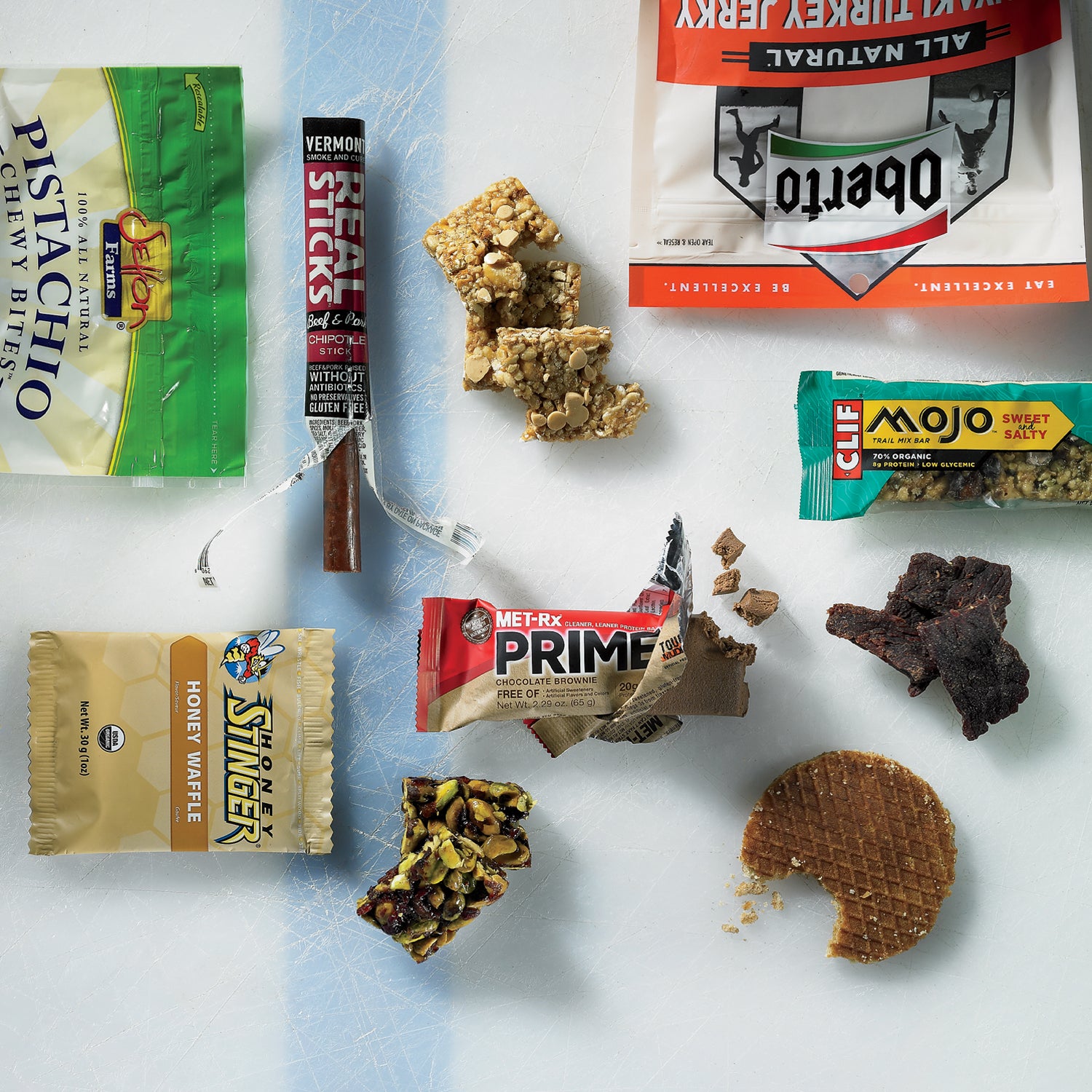 buyers guide buyers guide 2015 winter buyers guide outdoors outside outside magazine outside online gear of the year fuel essentials backcountry snacks power food setton farms honey stinger oberto jerky met-rx prime clif mojo vermont smoke and cure realstic