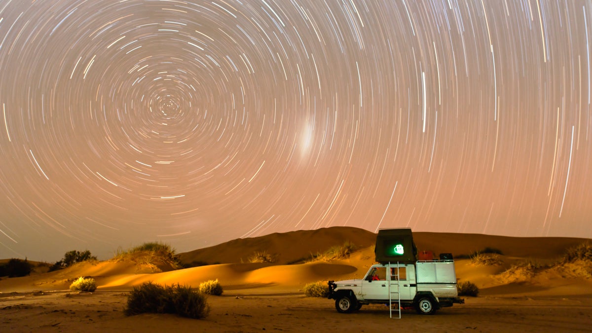 Namibian Star Trail