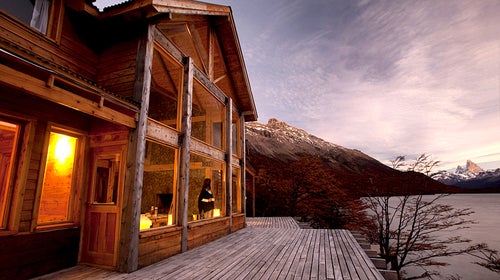 Aguas Arriba Lodge Patagonia Monte Fitz Roy Base Camp Chris Clayton Escapes Outside Online Outside Magazine Vespignani Glacier Argentina Los Glaciares National Park Travel