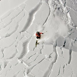 Andrea Binning Knight Inlet avalanche heli skiing outside