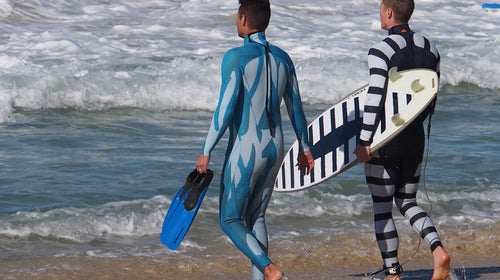 SAMS shark deterrent surf range wetsuit outside outside online outside magazine covet gear shed shark bait Shark Attack Mitigation Systems surfing