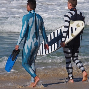 SAMS shark deterrent surf range wetsuit outside outside online outside magazine covet gear shed shark bait Shark Attack Mitigation Systems surfing