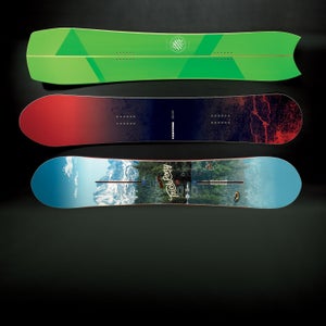 From top to bottom: Capita Spring Break, Venture Storm, and Burton Trick Pony.