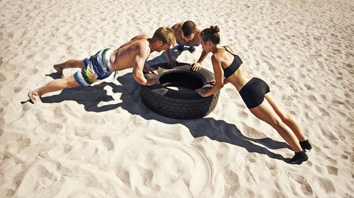 #WWW #WickedWednesdayWorkout Wicked Wednesday Workout drill-based challenge outside archives outside outside online outside magazine ted spiker pushups workout friends walking lunges overhead press hardware store workout body work strength training