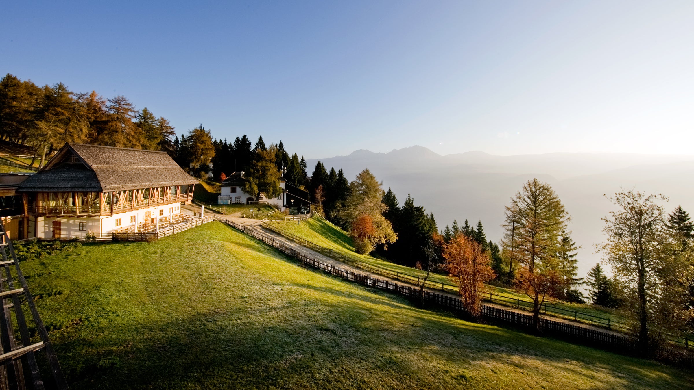 Vigilius Mountain Resort Tyrol Italy Dolomites South Tyrol alpine aesthetic chris clayton base camp outside outside magazine outside online escapes toboggan archery lessons