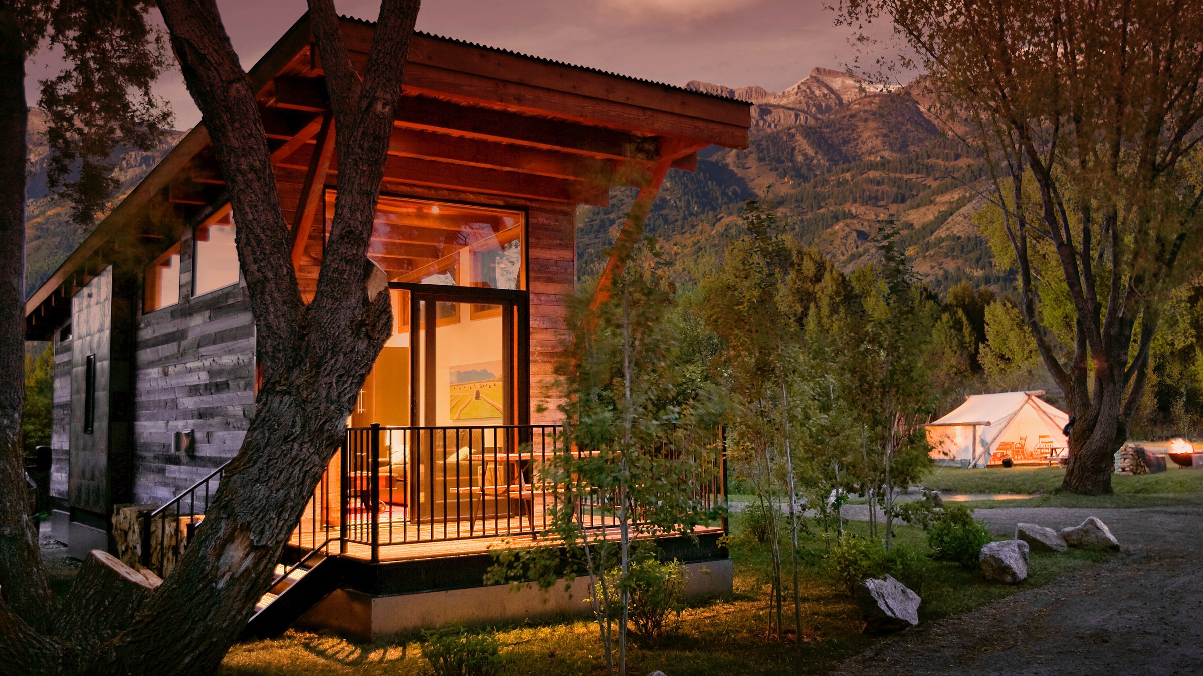 Wheelhaus mobile home rolling home rolling log cabin log cabin shelters base camp outside outside magazine outside online mattie schuler covet wyoming ModHaus gear shed