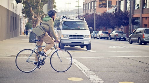 Potrero San Francisco Cyclist self driving cars biker safety