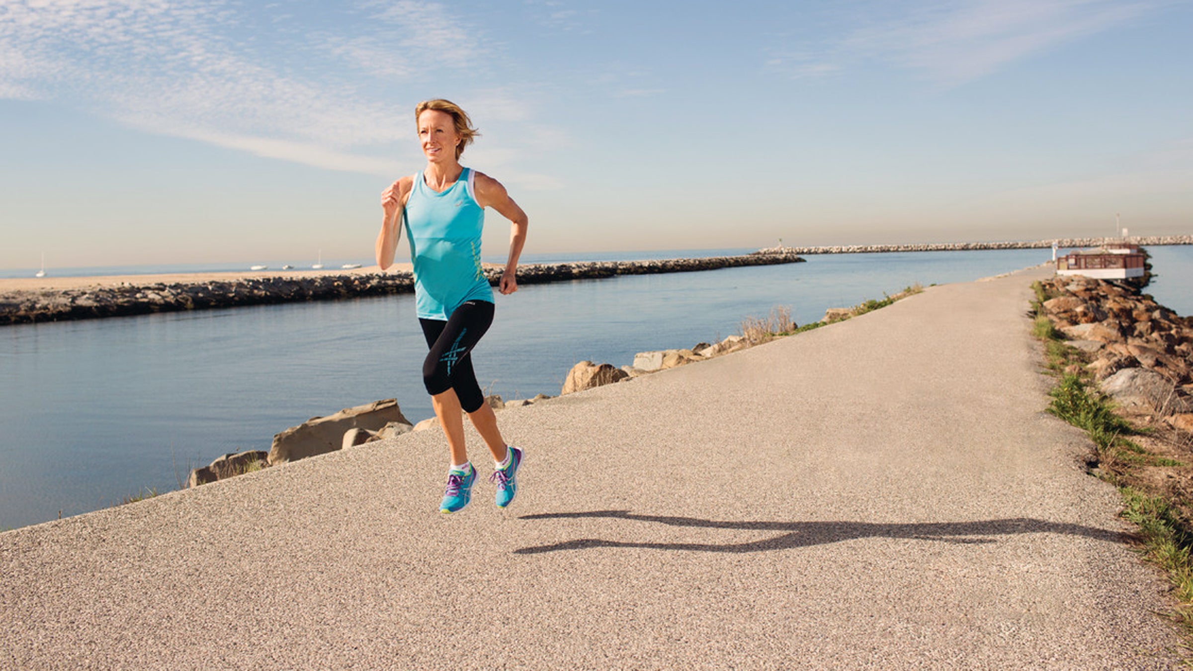 deena kastor new york city marathon asics running racing outside fitness endurance training