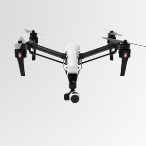 DJI Drone outside online Inspire 4k drone