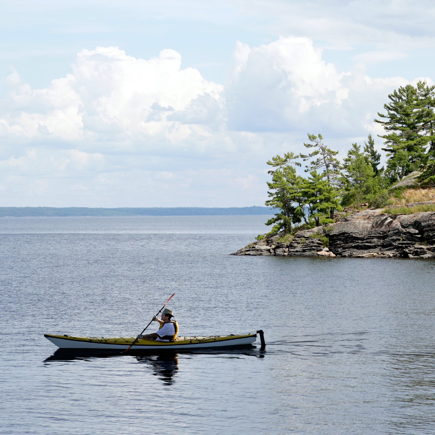 Kayaking Kayak Canoeing Canoe ϳԹ Sport Water Sport Exercising Nautical Vessel Paddling Action Motion People One Person Men Male Adult Water Lake Coastline Tree Pine Tree Evergreen Tree Windswept Rock Wilderness Area Canada Ontario Lake Huron Georgian Bay Killarney Provincial Park Killbear Provincial Park Relaxation Exercise Activity Recreational Pursuit Leisure Activity Lifestyles Solitude Exploration Discovery Idyllic Majestic Travel Tourism Vacations Summer Outdoors Rural Scene Non-urban Scene Landscapes Scenics Sky Cloud Day Sunlight Nature Beauty In Nature Beauty Beautiful Outdoors Color Image Photography