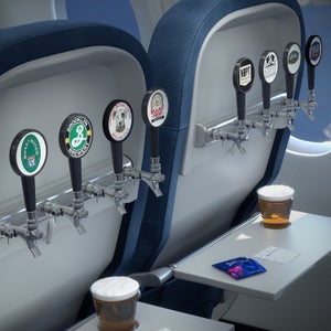 delta craft beer alcohol air travel