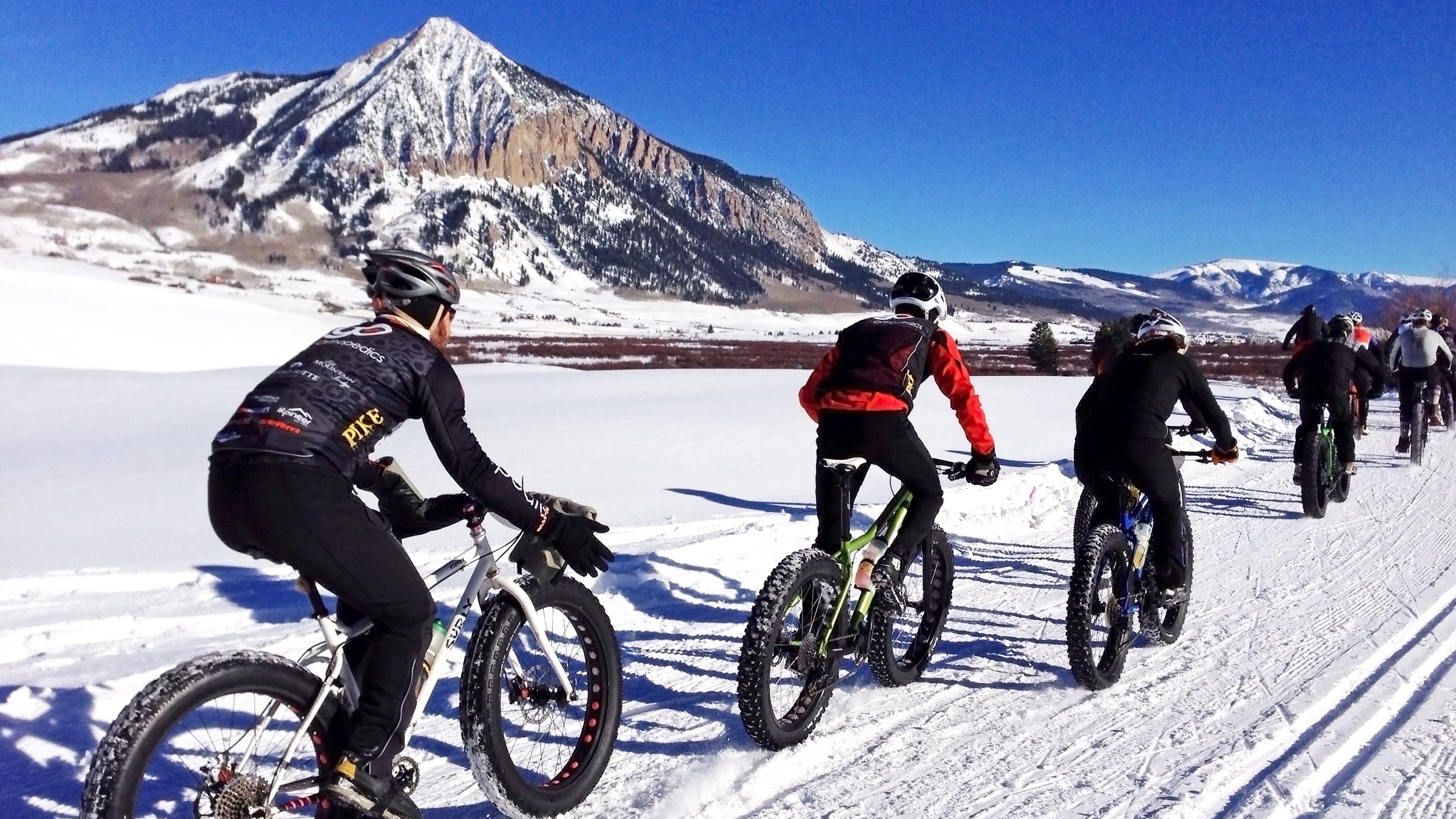 Snow Biking Fat Biking