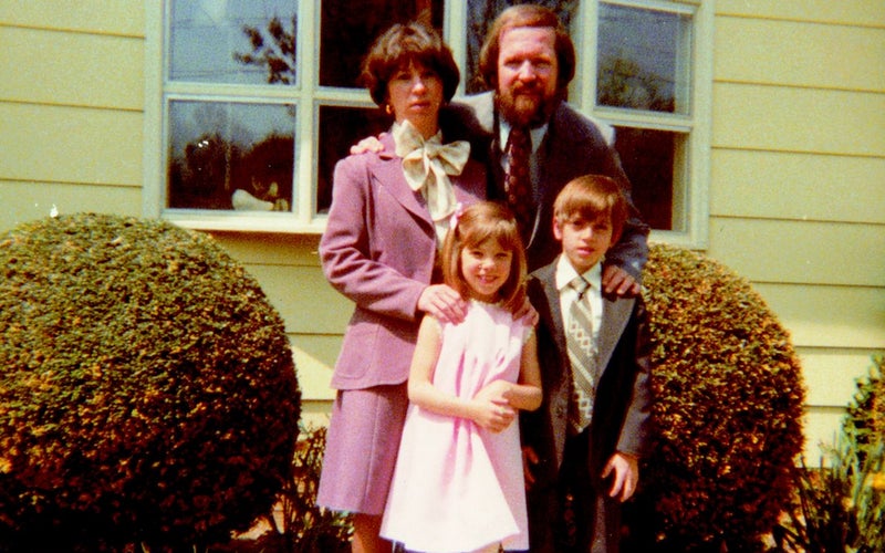 Carine, Chris, Walt, and Billie in the 1970s.