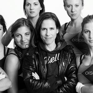 Oiselle founder Sally Bergensen (center), a competitive marathon runner herself, founded Oiselle in 2007 to give women what they wanted in athletic apparel.