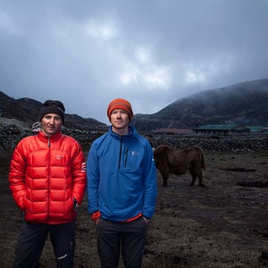 Ueli Steck and Freddie Wilkinson