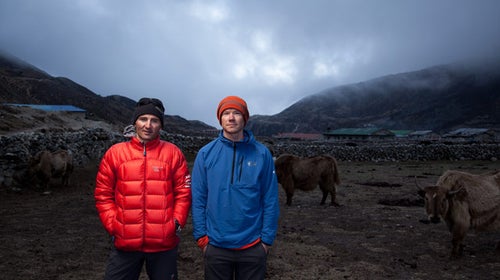 Ueli Steck and Freddie Wilkinson