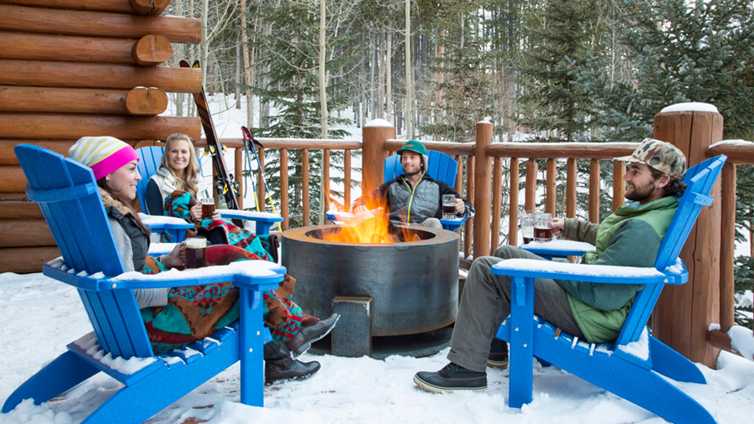 Breckenridge was once a mining outpost. Its main drag is as much of a party as its inbounds skiing.