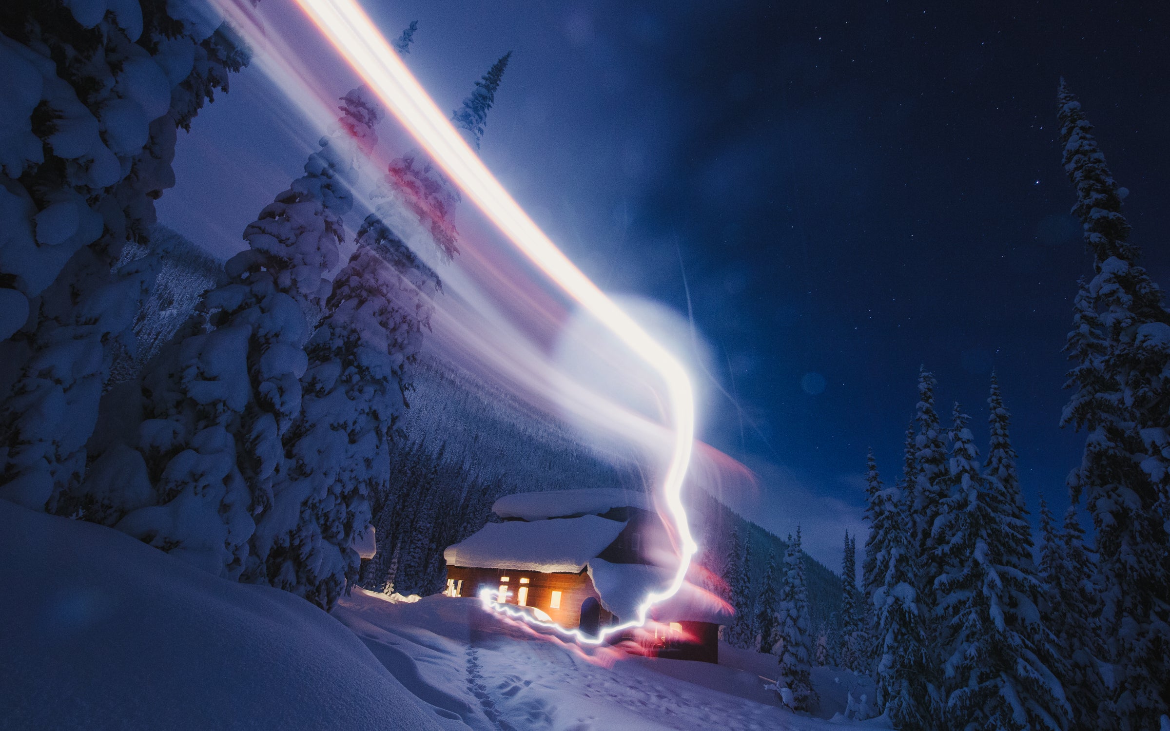 Backcountry British Columbia Cabin Canada Coots Daley December Gleich Hut Kootenays Mountains Patagonia Skiing Touring Valhalla