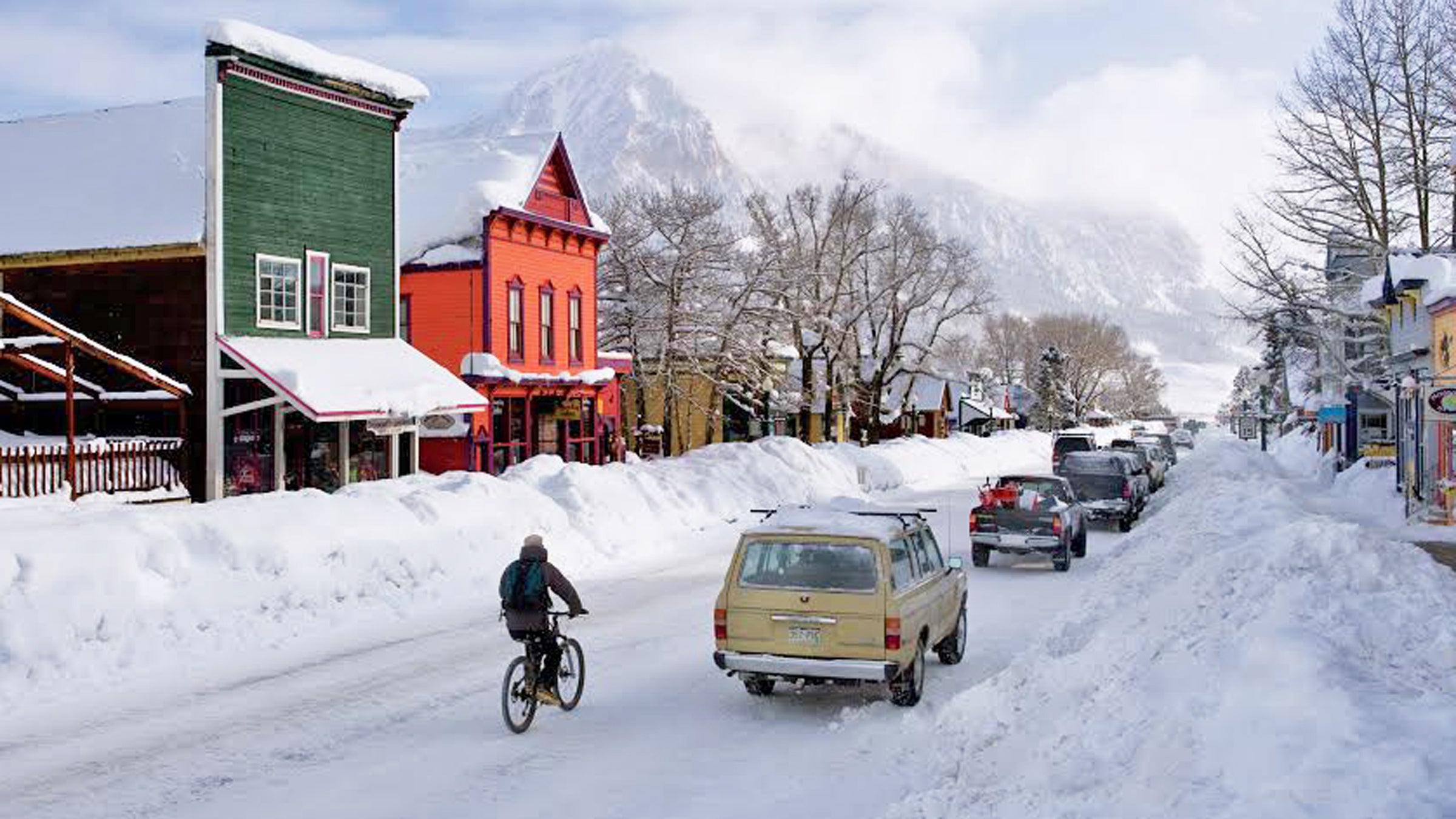 Crested Butte Colorado snowstorm outside magazine outside online snow channel snow report outside ski bums crested butte mountain snow town ski town
