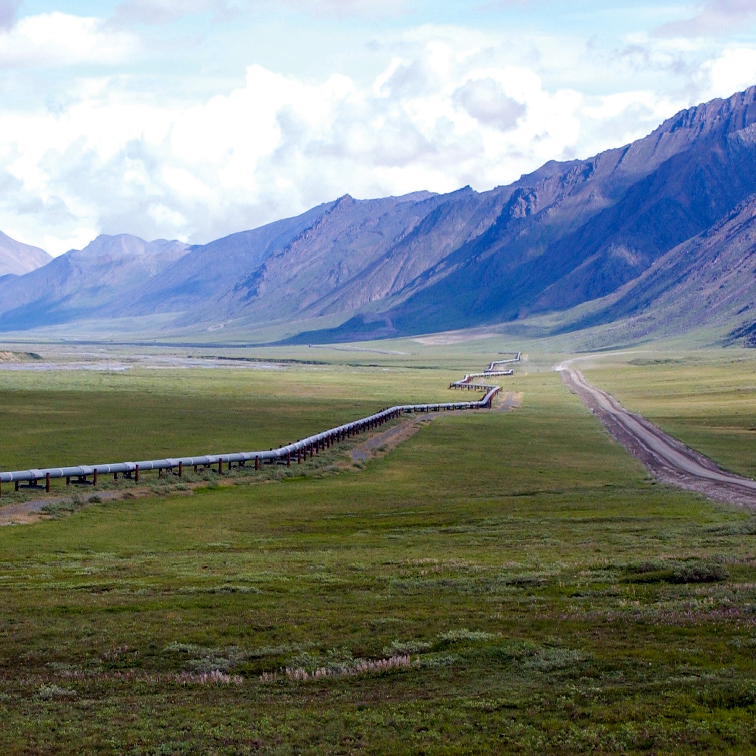 Alaska USGS assessments energy landscape oil pipeline