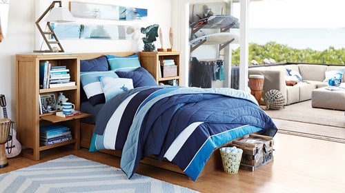 Kelly Slater PBteen Pottery Barn bedding home furnishings outside covet Wisconsin