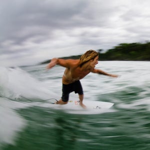 Panama surfing swell outside photography
