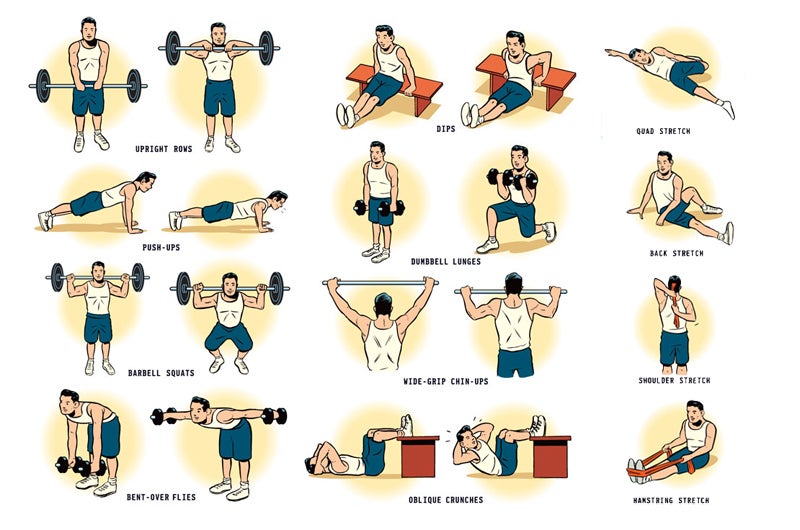 Physical discount endurance exercises