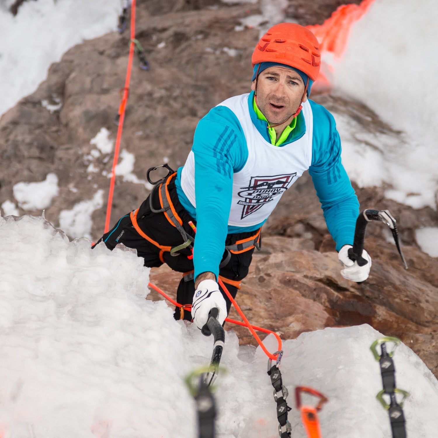 Rhys Roberts Ouray Ice Festival Will Mayo Ice Climbing