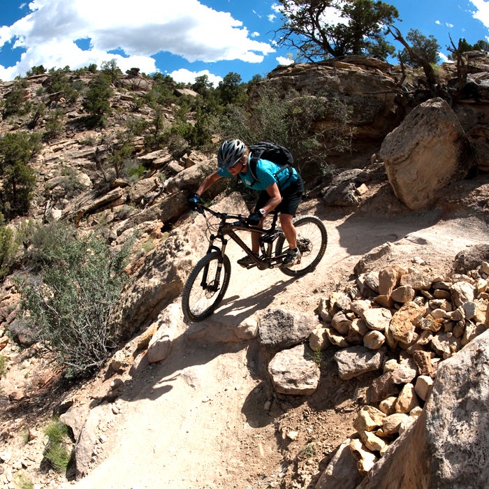 Trail discount along bike