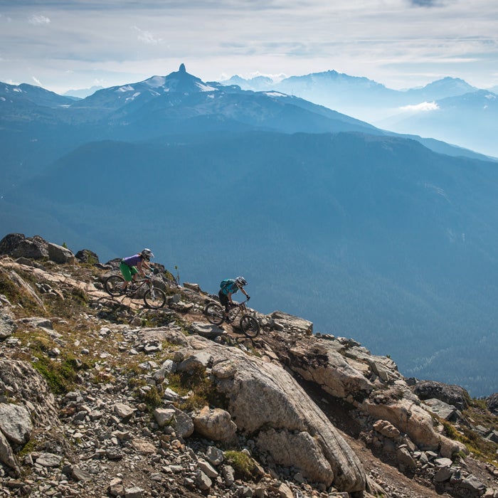 Since 2001, professional coach Candace Shadley and her Trek Dirt Series team have taught more than 10,000 riders—both men and women—to become better mountain bikers. Whether you want to rip berms, air Whistler Bike Park jumps, or roll a dirt track for the first time, these nine tips will help you get more comfortable on the bike.